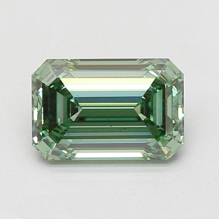 2.04 Ct. Fancy Vivid Green Emerald Lab Grown Diamond