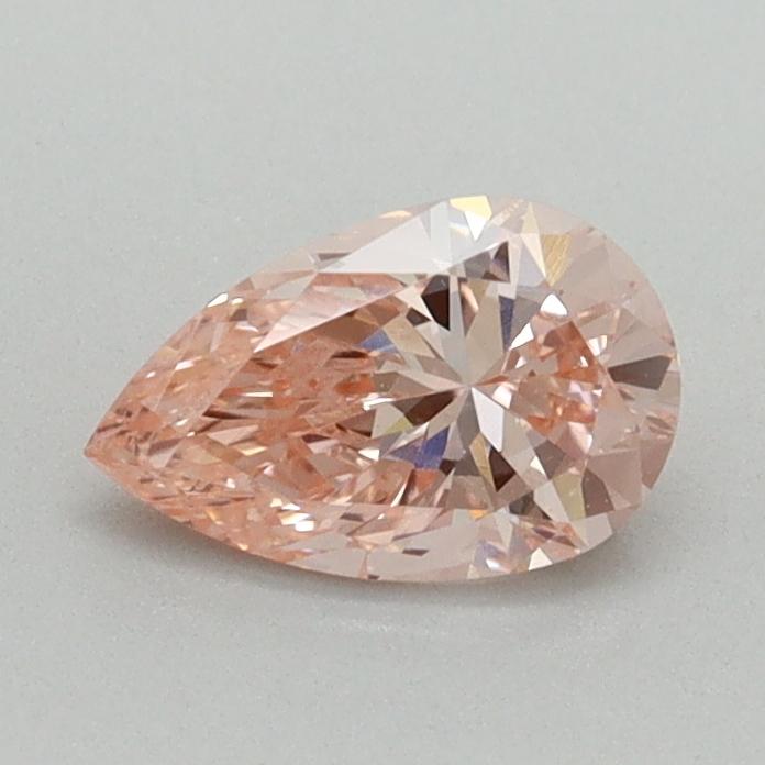 0.60 Ct. Fancy Intense Pink Pear Lab Grown Diamond