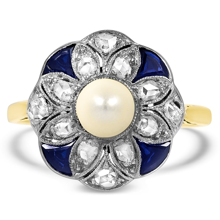 Edwardian Pearl Vintage Ring