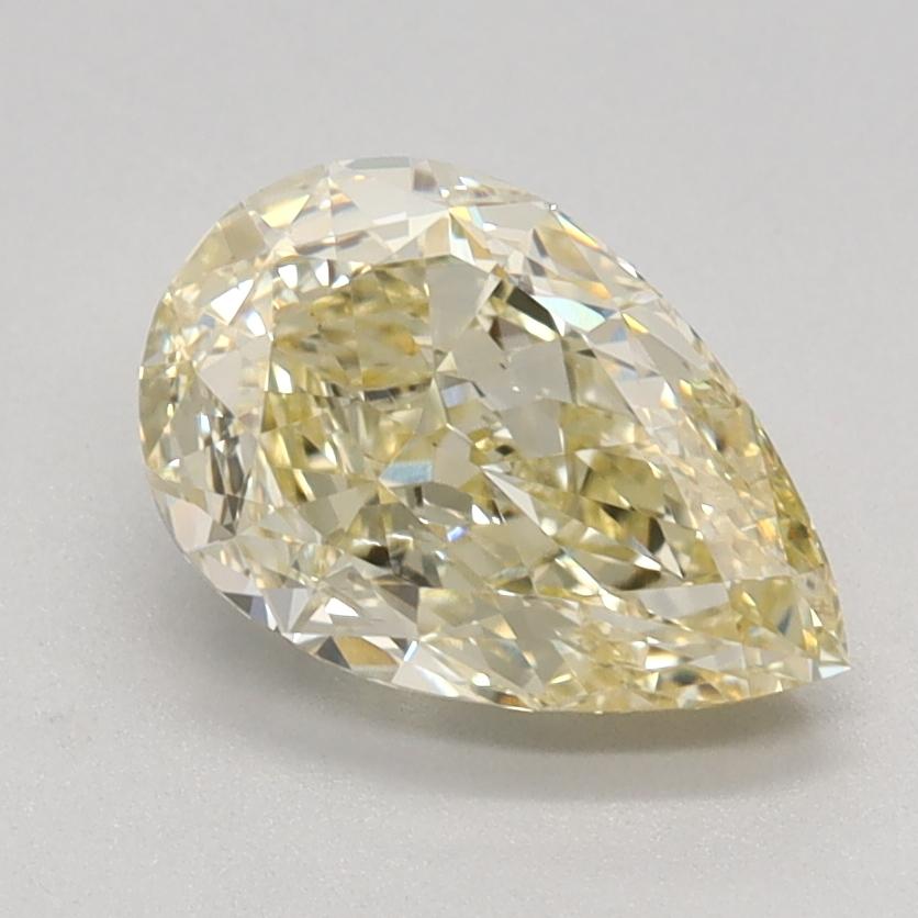 1.34 Ct. Fancy Yellow Pear Lab Grown Diamond