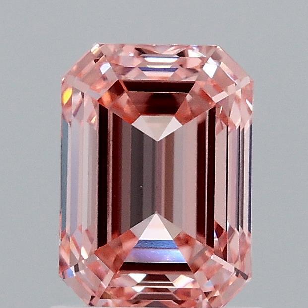 1.51 Ct. Fancy Intense Pink Emerald Lab Grown Diamond