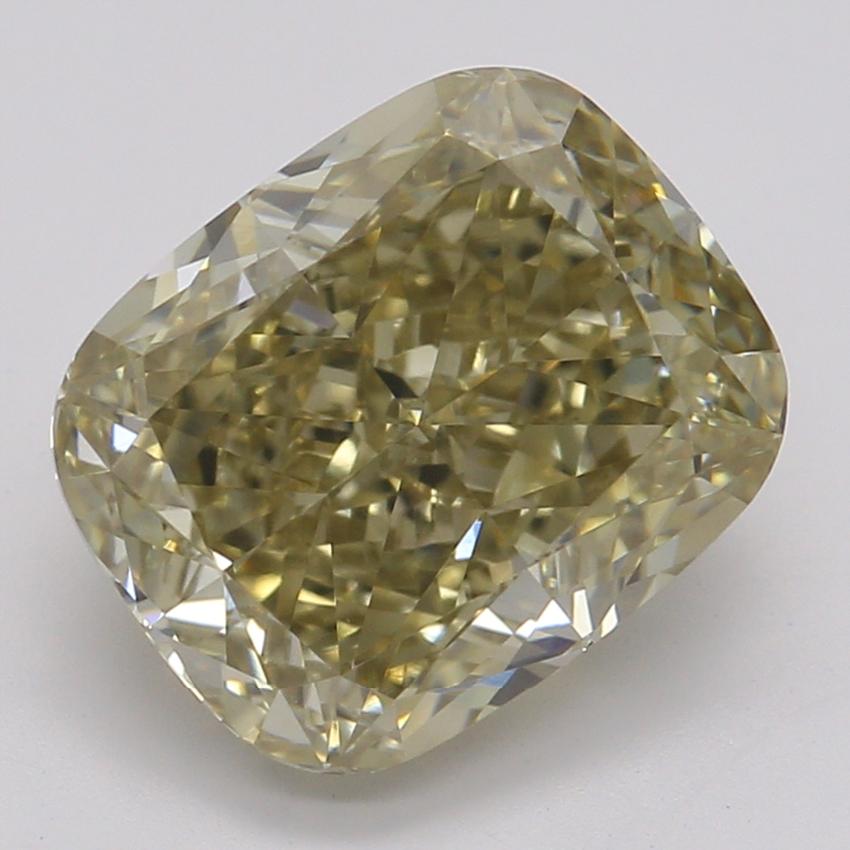 2.02 Ct. Fancy Brownish Yellow Cushion Diamond