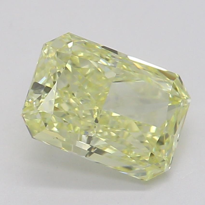 0.61 Ct. Fancy Yellow Radiant Diamond