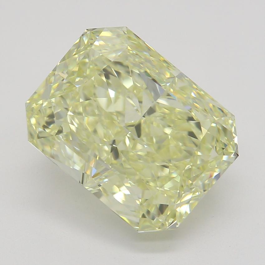 3.51 Ct. Fancy Light Yellow Radiant Diamond