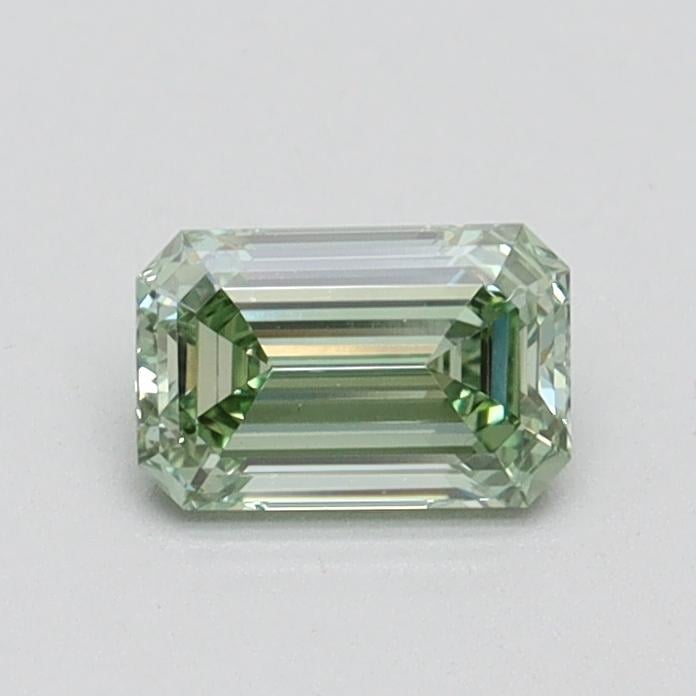 0.54 Ct. Fancy Intense Green Emerald Lab Grown Diamond