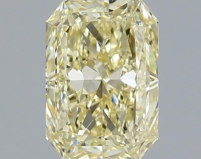 1.59 Ct. Fancy Yellow Radiant Lab Grown Diamond