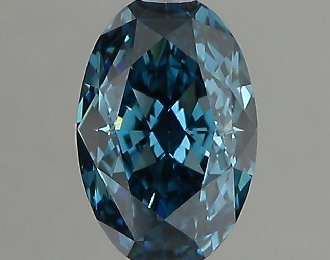 1.02 Ct. Fancy Blue Oval Lab Grown Diamond