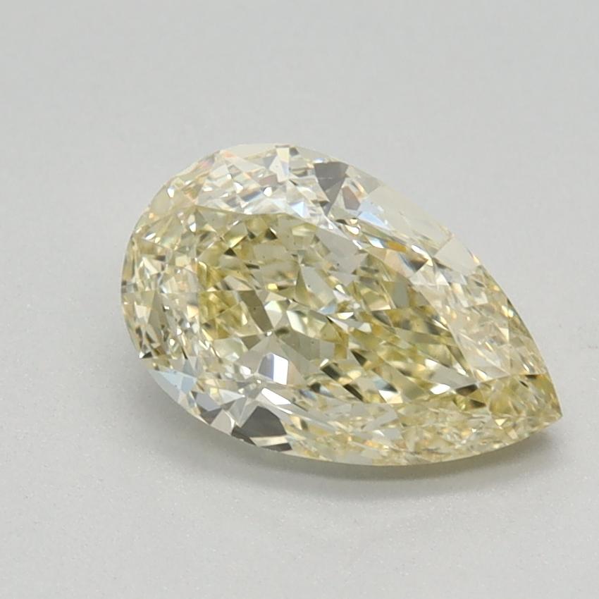 1.01 Ct. Fancy Light Yellow Pear Lab Grown Diamond