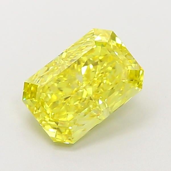1.32 Ct. Fancy Intense Yellow Radiant Lab Grown Diamond