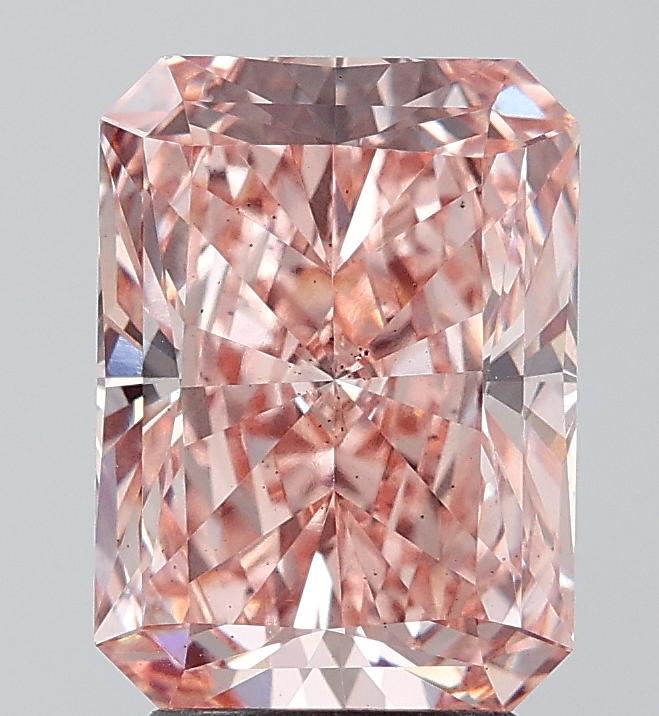 3.53 Ct. Fancy Intense Pink Radiant Lab Grown Diamond