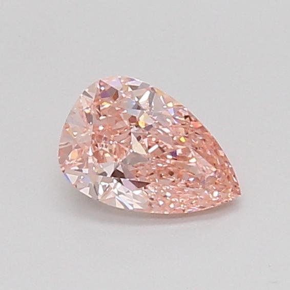 0.51 Ct. Fancy Vivid Pink Pear Lab Grown Diamond
