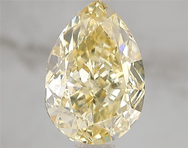 2.50 Ct. Fancy Intense Yellow Pear Lab Grown Diamond