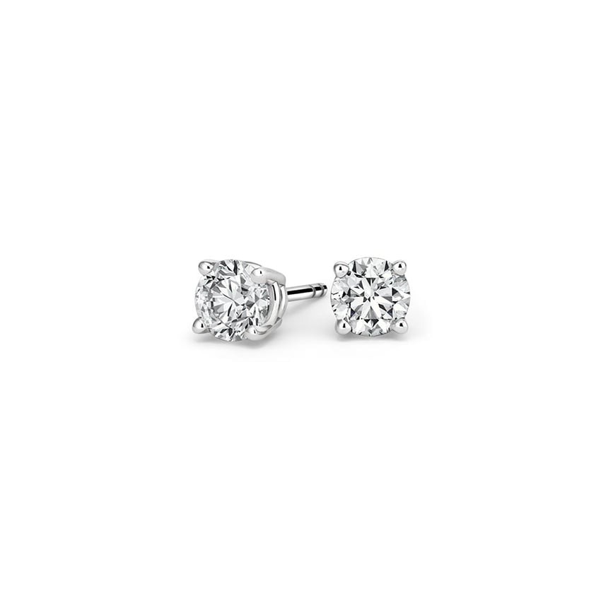 2 carat lab grown diamond earrings