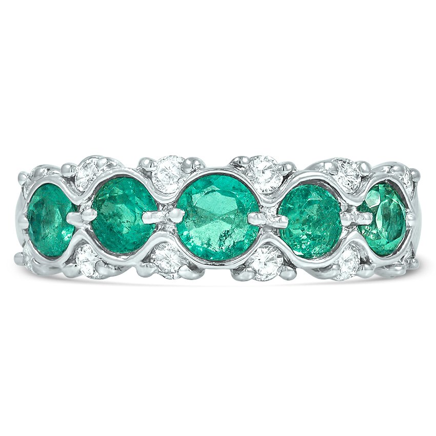 Modern Emerald Vintage Ring | Gonzalo | Brilliant Earth