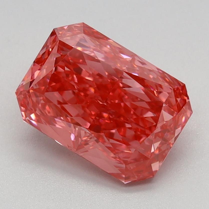 1.59 Ct. Fancy Vivid Pink Radiant Lab Grown Diamond