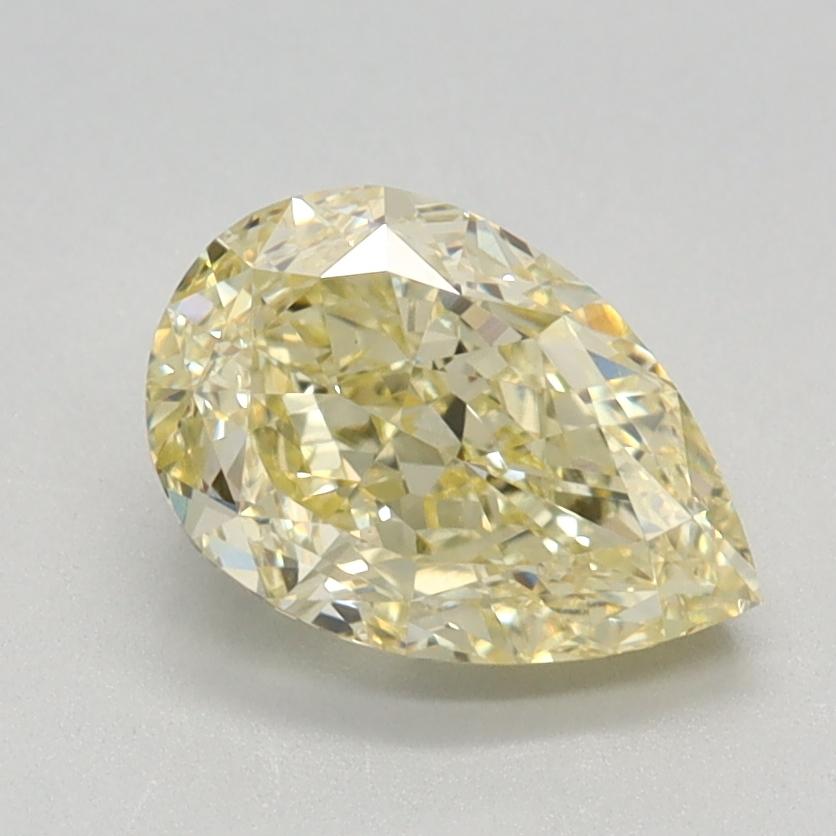 1.35 Ct. Fancy Intense Yellow Pear Lab Grown Diamond