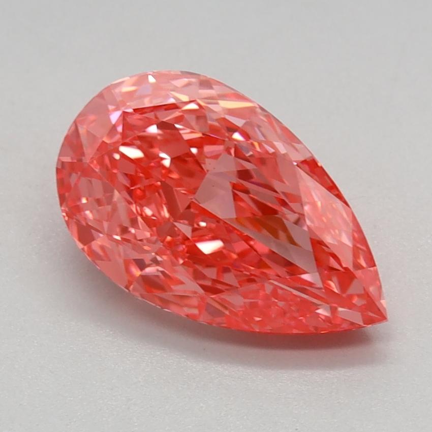 1.67 Ct. Fancy Vivid Pink Pear Lab Grown Diamond