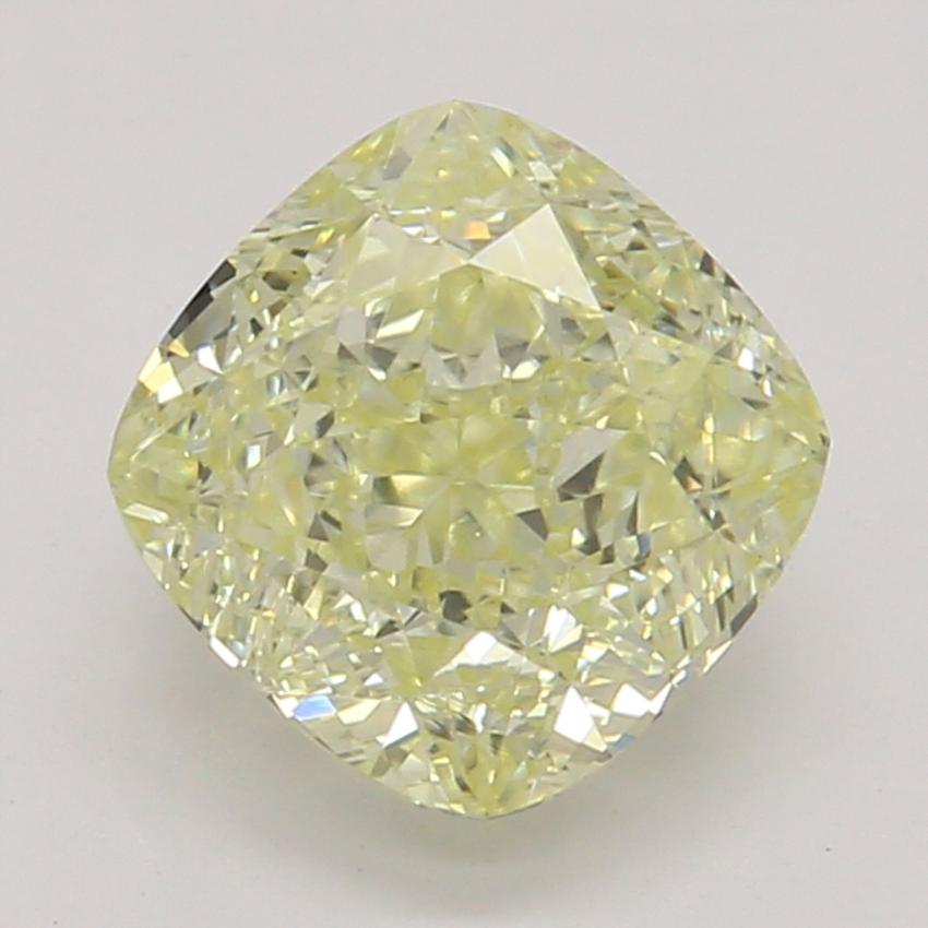 1.01 Ct. Fancy Light Yellow Cushion Diamond
