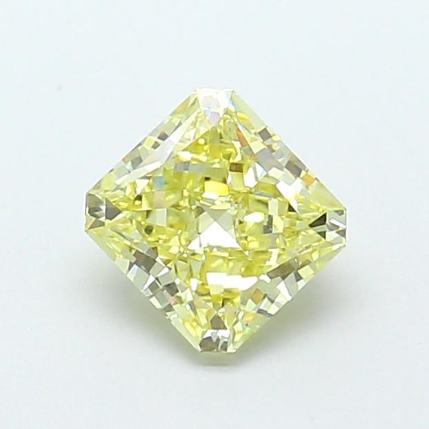 1.36 Ct. Fancy Light Yellow Radiant Lab Grown Diamond