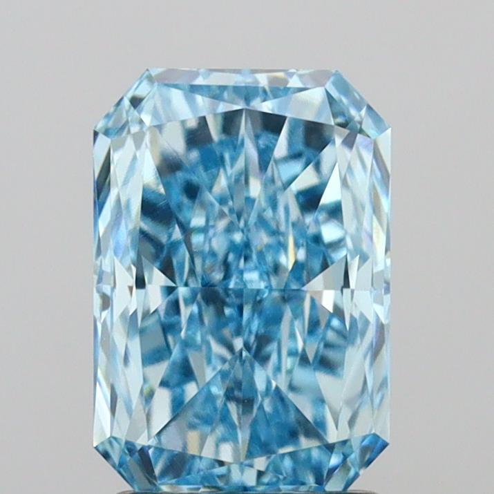 1.53 Ct. Fancy Vivid Radiant Lab Grown Diamond