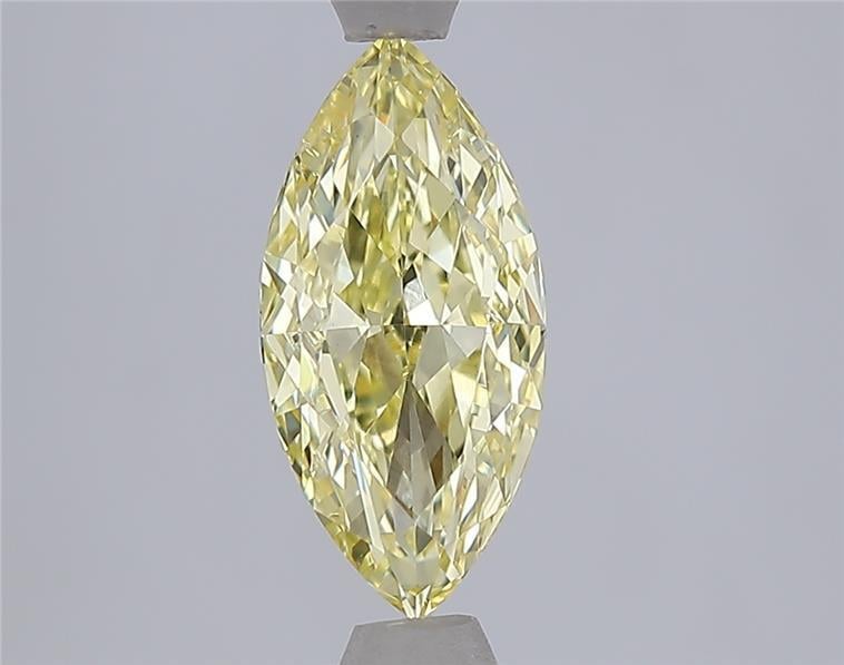 1.59 Ct. Fancy Intense  Yellow Marquise Lab Grown Diamond