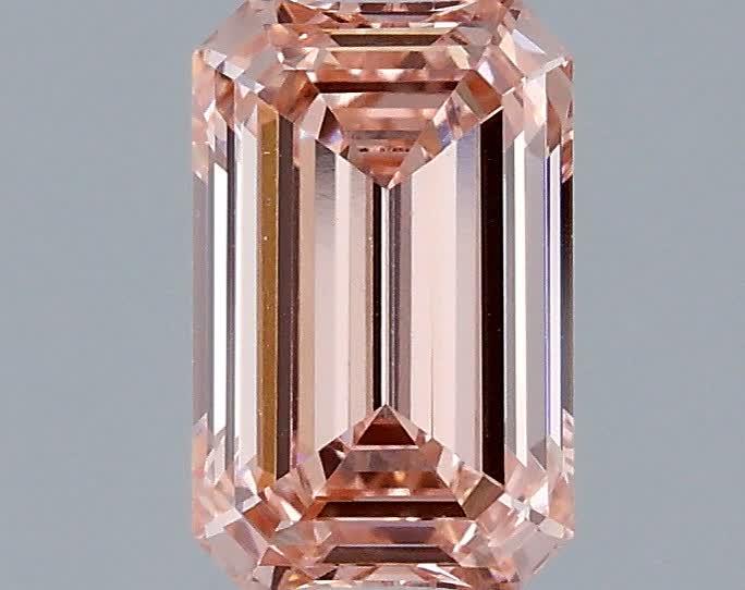 1.05 Ct. Fancy Intense Pink Emerald Lab Grown Diamond