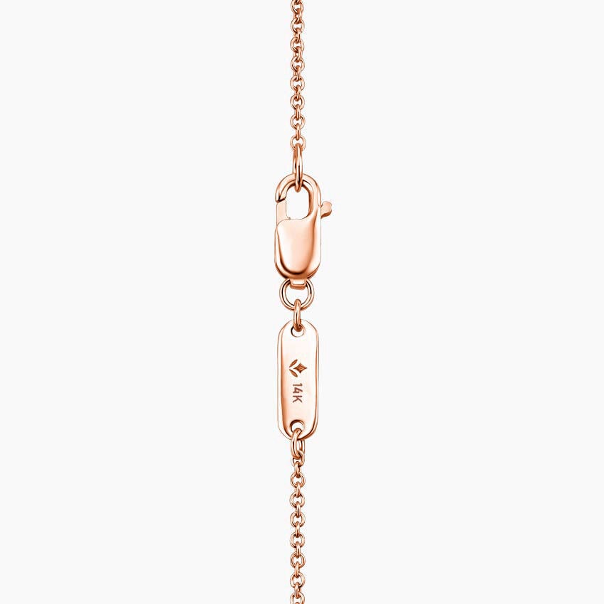 14K Rose Gold Premium Akoya Cultured Pearl Pendant (6mm), large additional view 2
