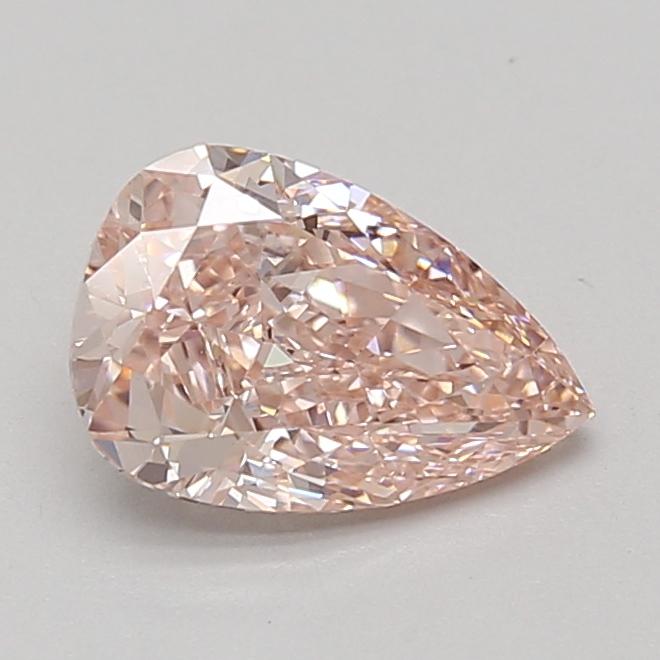 1.53 Ct. Fancy Intense Pink Pear Lab Grown Diamond