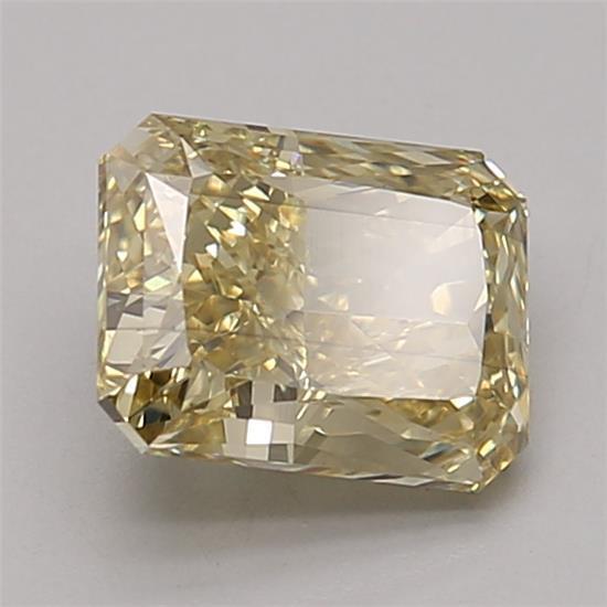 1.42 Ct. Fancy Intense Yellow Radiant Lab Grown Diamond