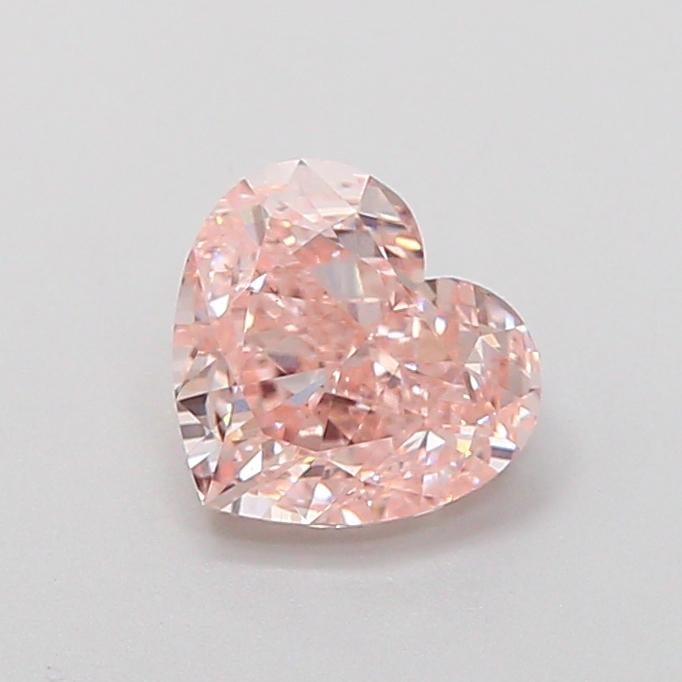 1.10 Ct. Fancy Pink Heart Lab Grown Diamond