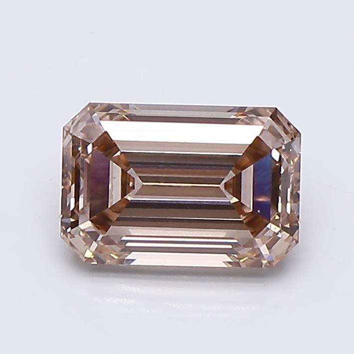 1.10 Ct. Fancy  Brown Emerald Lab Grown Diamond