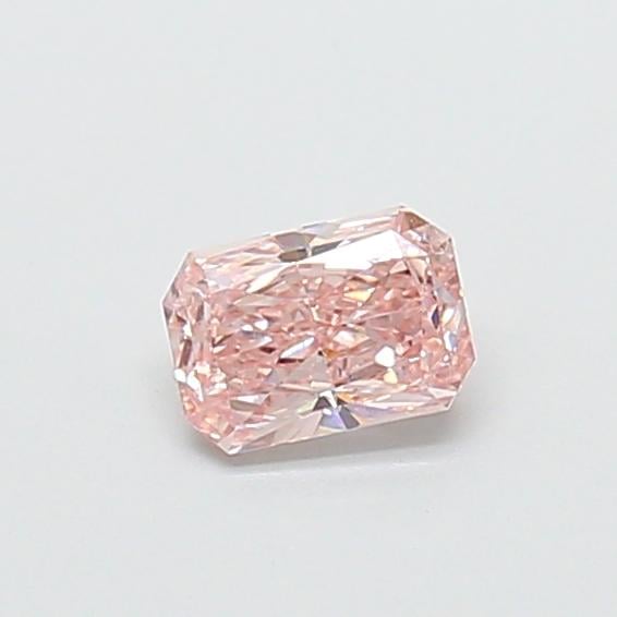 0.40 Ct. Fancy Intense  Pink Radiant Lab Grown Diamond