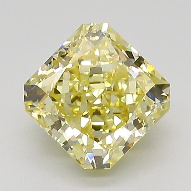 1.50 Ct. Fancy  Yellow Radiant Lab Grown Diamond