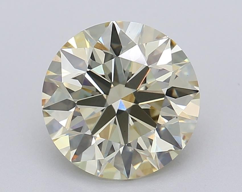2.04 Ct. Fancy Light Yellow Round Lab Grown Diamond