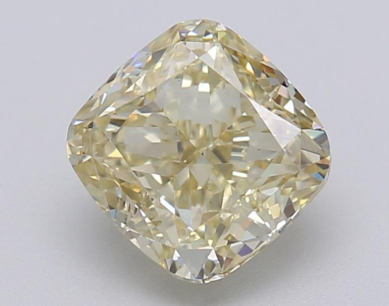 1.75 Ct. Fancy Yellow Cushion Lab Grown Diamond