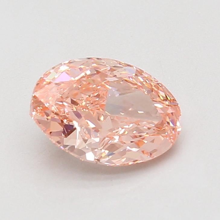 1.68 Ct. Fancy Vivid Pink Oval Lab Grown Diamond