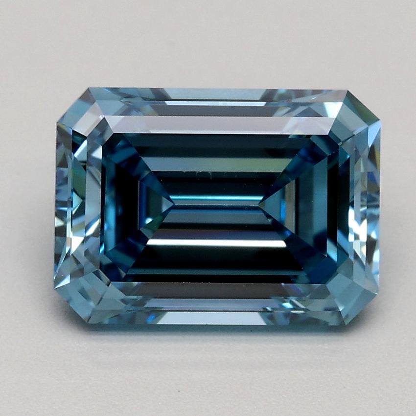 2.07 Ct. Fancy Deep Blue Emerald Lab Grown Diamond