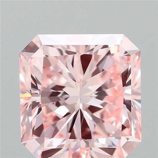 2.99 Ct. Fancy Intense Pink Radiant Lab Grown Diamond