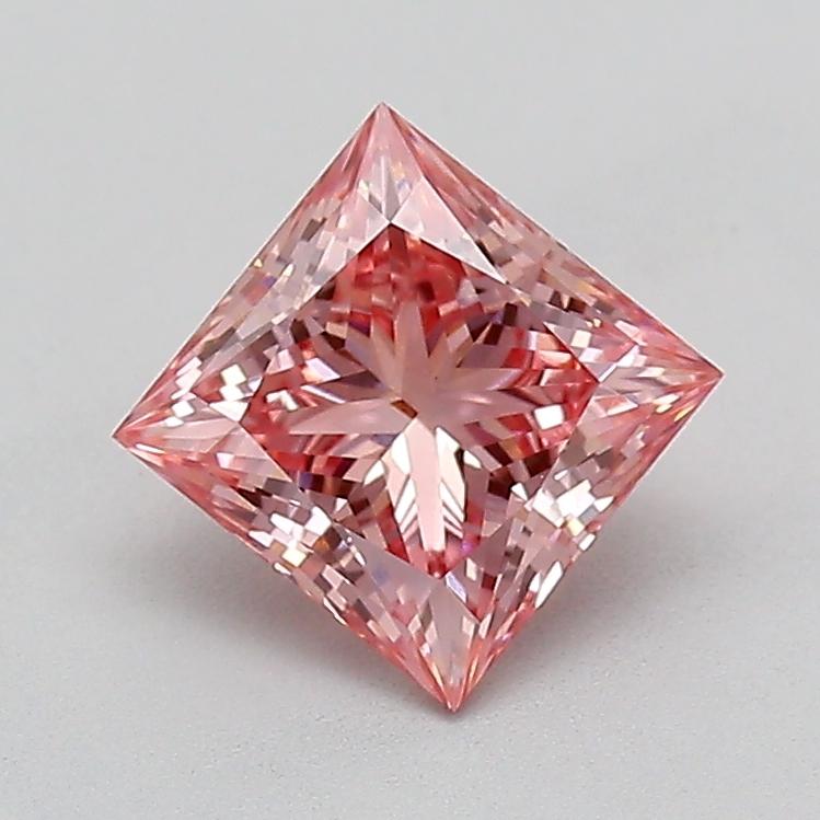 1.26 Ct. Fancy Intense  Pink Princess Lab Grown Diamond