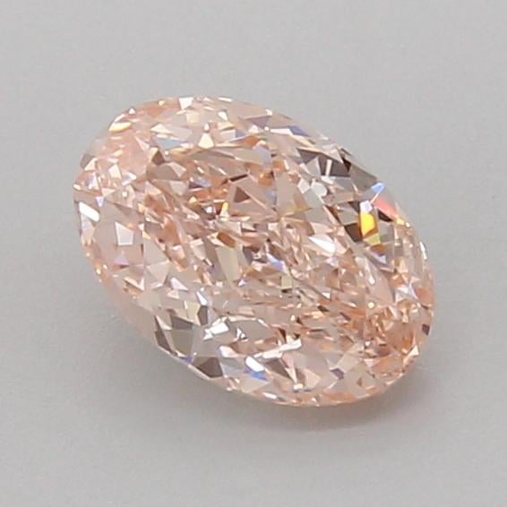 1.04 Ct. Fancy Intense Pink Oval Lab Grown Diamond