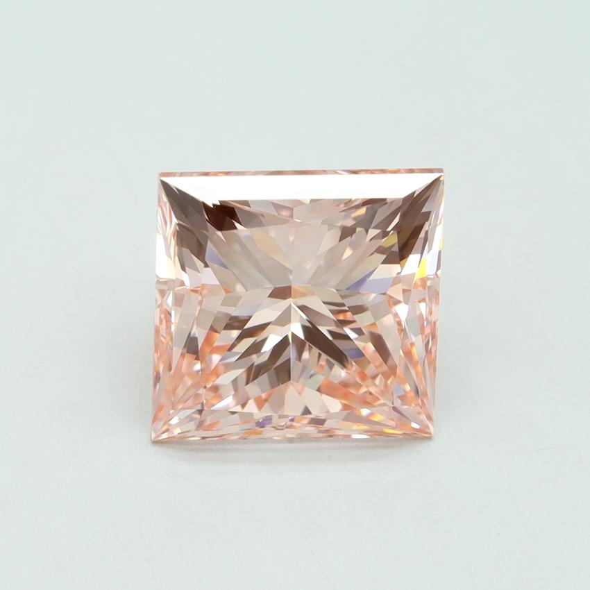 5.02 Ct. Fancy Intense Pink Princess Lab Grown Diamond