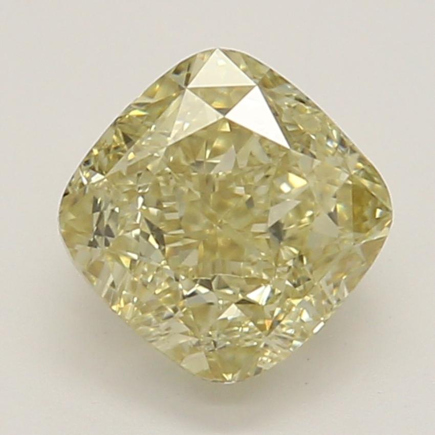 0.61 Ct. Fancy Brownish Yellow Cushion Diamond
