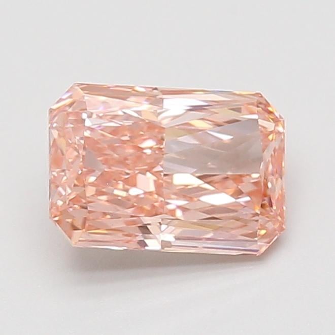 1.58 Ct. Fancy Vivid Pink Radiant Lab Grown Diamond