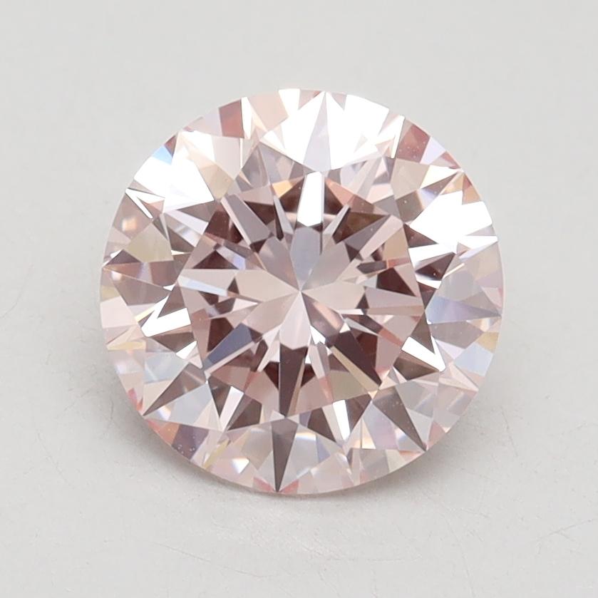 1.68 Ct. Fancy Pink Round Lab Grown Diamond