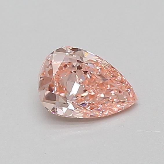 0.49 Ct. Fancy Vivid Pink Pear Lab Grown Diamond