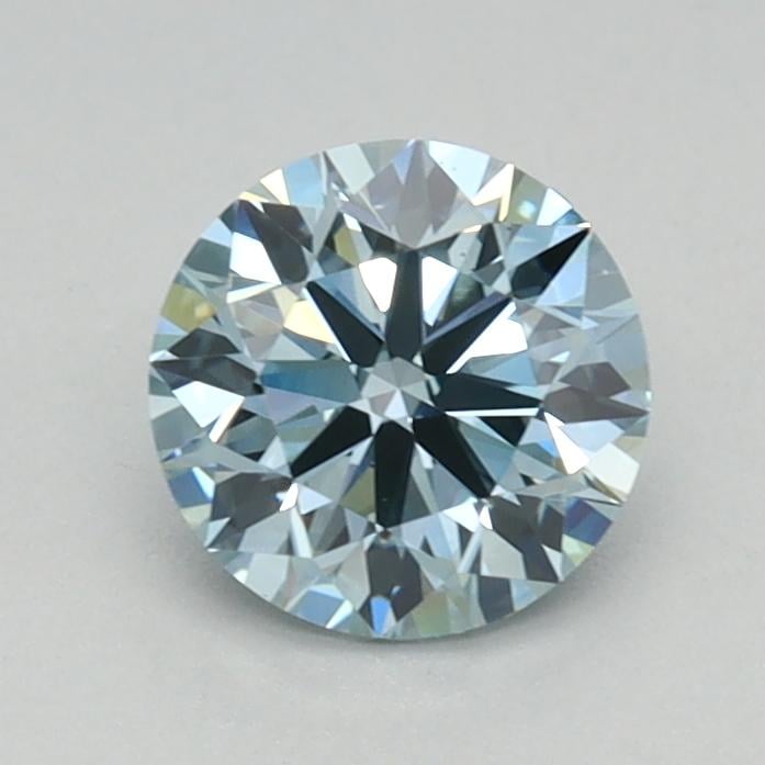 0.62 Ct. Fancy Intense Blue Round Lab Grown Diamond