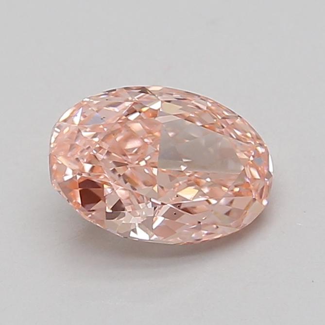 1.56 Ct. Fancy Vivid Pink Oval Lab Grown Diamond