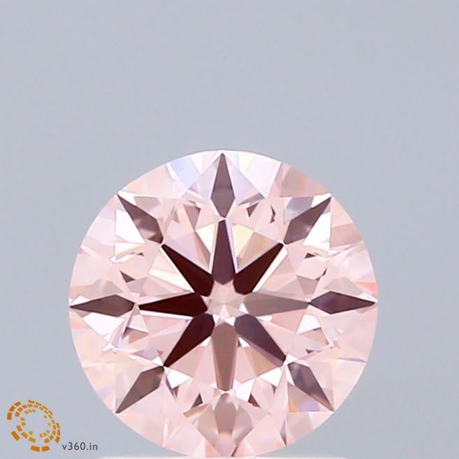 1.50 Ct. Fancy Pink Round Lab Grown Diamond