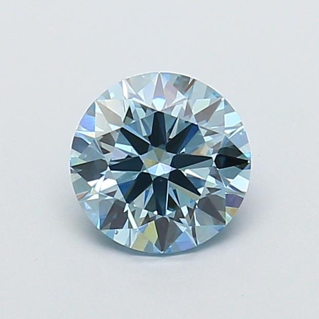 1.17 Ct. Fancy Intense Round Lab Grown Diamond