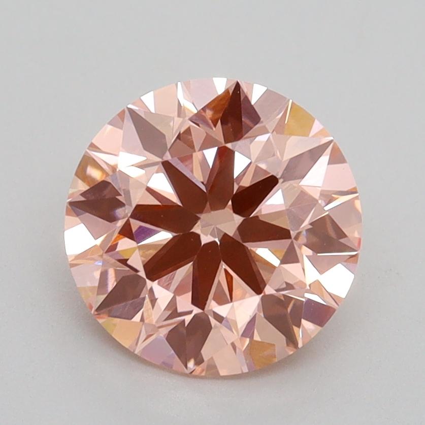1.81 Ct. Fancy Intense Pink Round Lab Grown Diamond
